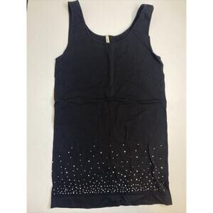 Skinnytees Womens One Size Seamless Layering Tank Black Sequence Ombré